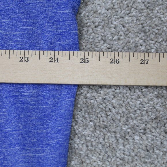 Nike Swim Shirt Mens XL Blue Dri-Fit Polyester Short Sleeve Crewneck Pullover - Picture 8 of 9